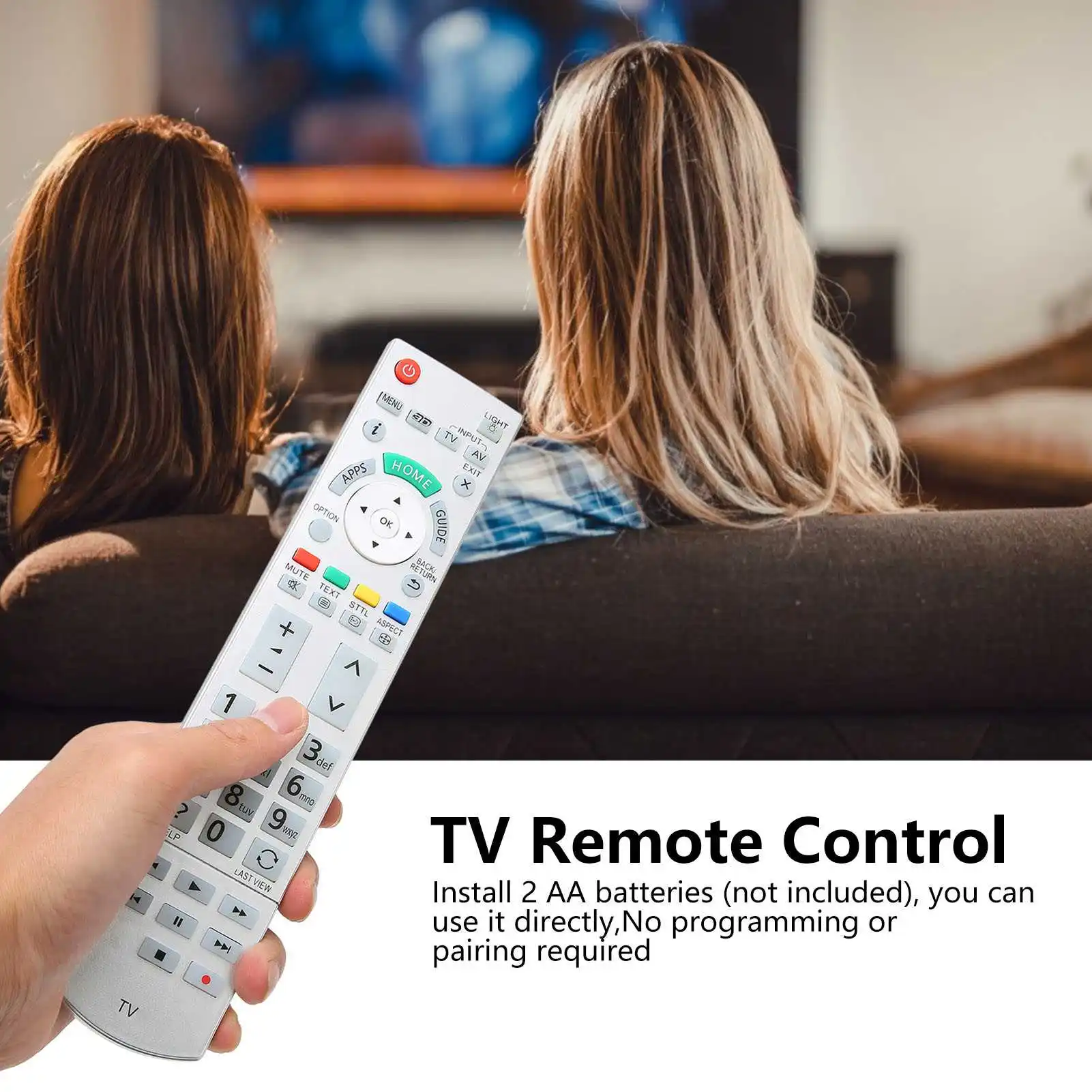 Mando a distancia de repuesto para televisor inteligente, Control remoto para N2QAYB000842, THL47WT60A, THL50DT60A