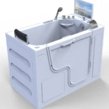 A  Accessible walk-in door sitting in surfing jacuzzi