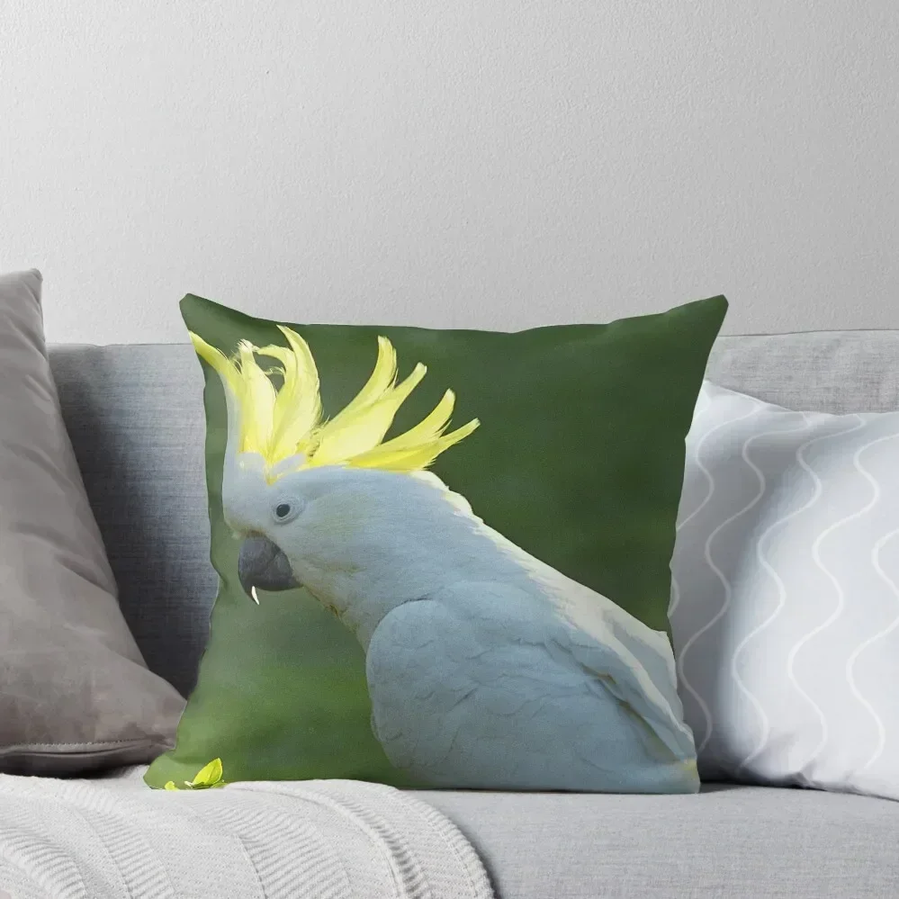 

Sulphur Crested Cockatoo Throw Pillow Pillow Covers Decorative Pillowcases autumn decoration pillow