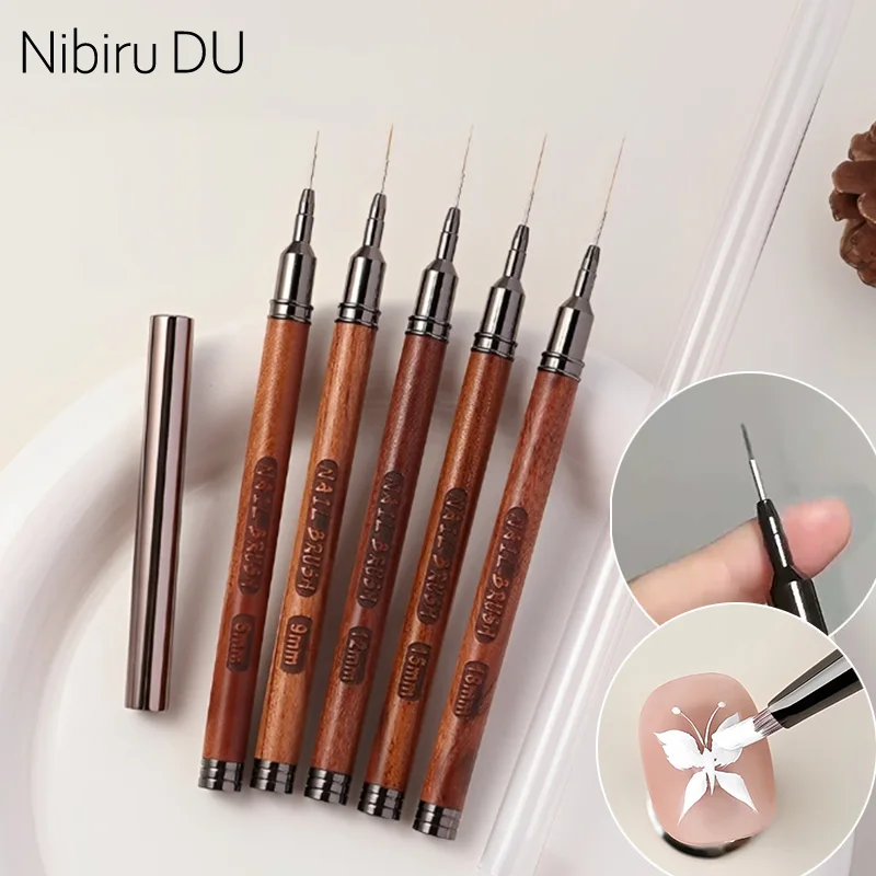 

Треугольные кисти для дизайна ногтей, ручка, УФ-гель, акриловая фототерапия, 3D советы, узор, кисть с деревянной ручкой, сделай сам, маникюр, аксессуары для дизайна ногтей