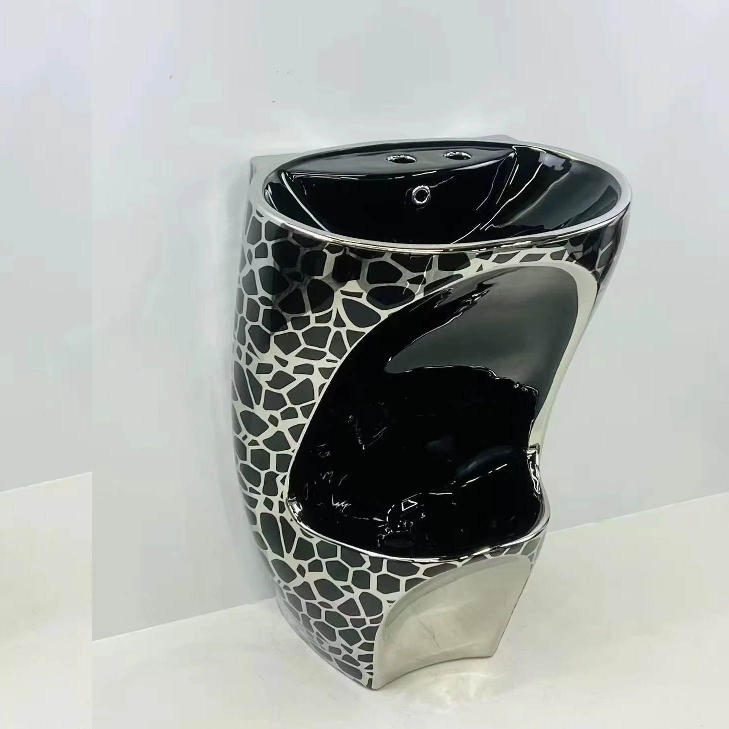 

Chaozhou Hot Sale Wholesale Muslim Wudu Foot Wash Basin Ceramic Free Standing Pedestal Hand Wash Sink