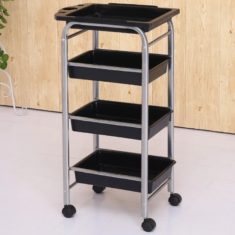 

Trolly Beauty Salon Professional Aesthetic Wheels Medical Trolley Hair Extension Cosmetic Auxiliary Spa Cart Carro Peluquería