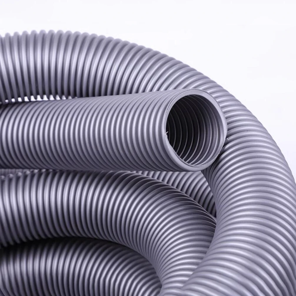 

Gray EVA Threaded Flexible Hose Tube Dust Removal Soft Pipes For Household Vacuum Cleaner,1-5 Meter, Inner Diameter 20-60mm