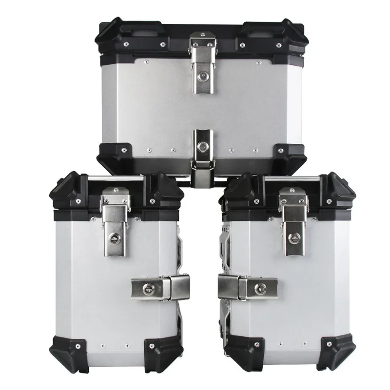 BKS 45L+38L side box accesorios para motos motorcycle parts & accessories alloy top case trunk box tail boxes