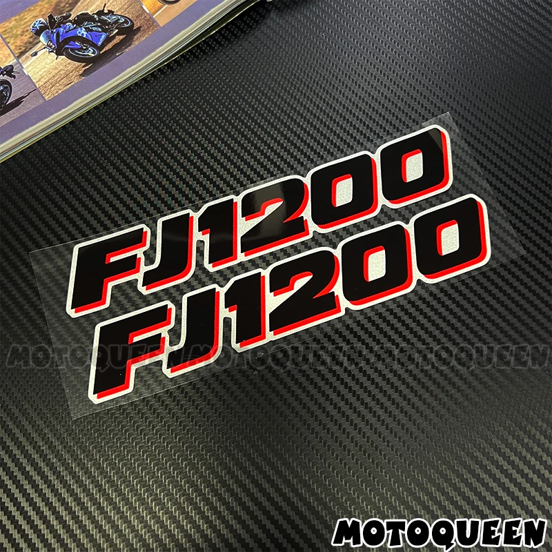 

For FJ 1100 1200 FJ1100 FJ1200 Sticker Decal Motorcycle Fairing Body Fuel Tank Pad Side Label Logo Reflective Decals Stickers