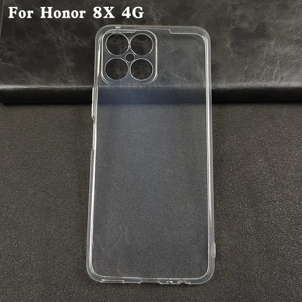 Abdeckung für huawei honor x8 honorx8 Fall hohe Qualität schlank weich transparent klar tpu Handy hüllen Ehre x8 2022