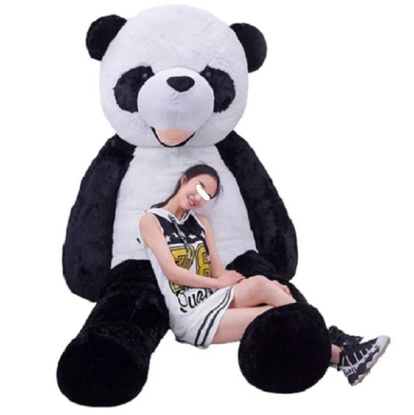 

6ft./78" Huge Oversized Black & White Panda Plush Bear Toy- BEARSKIN ONLY!