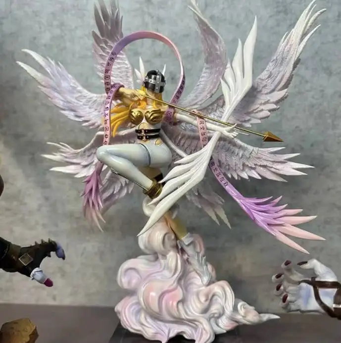 Anime Figur Bogenschießen Fee Schlacht Acht-flügelige Form Trendy Spielzeug Modell Display Urlaub Geschenk Sammeln Statue Action Figur