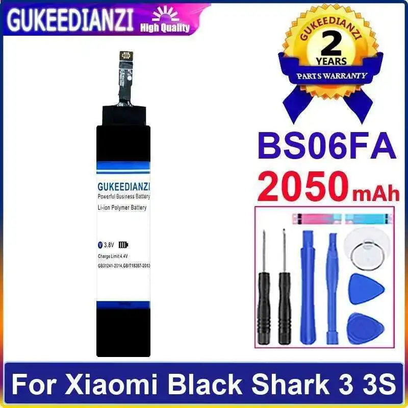 

BS06FA для Xiaomi Black Shark 3 3S аккумулятор для мобильного телефона высокой емкости 2050 мАч