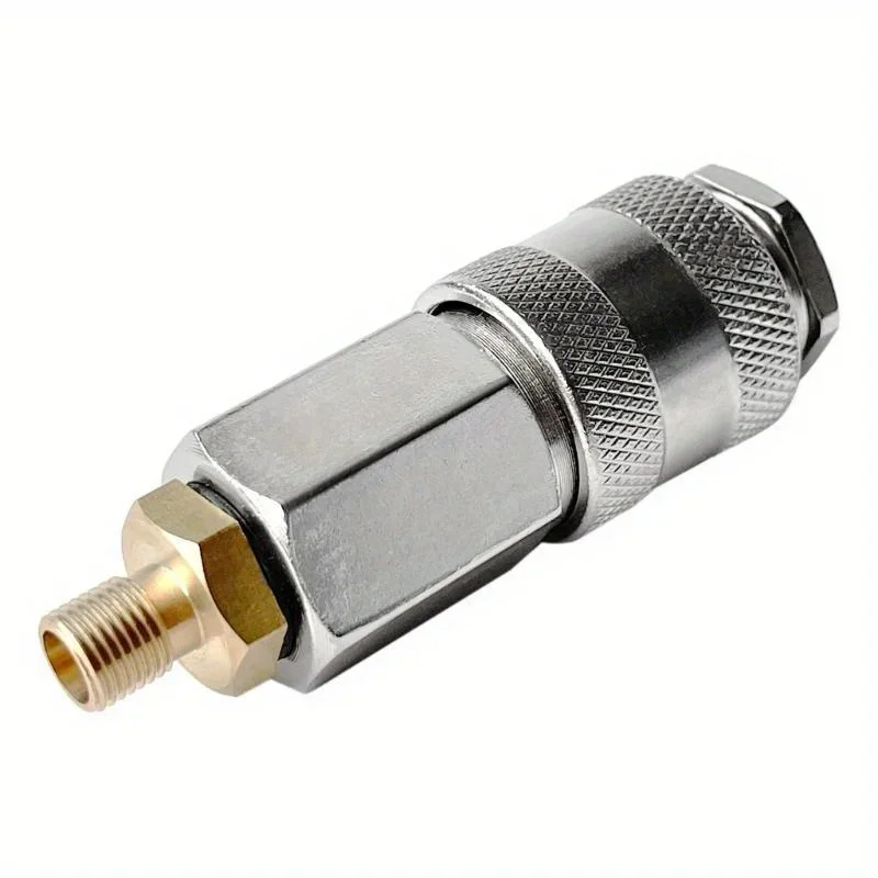 1Pc Car Tyre Wheel Inflatable Quick Connector Air Thread Nozzle Adapter Accessory Fast Conversion Head Clip Type Nozzle