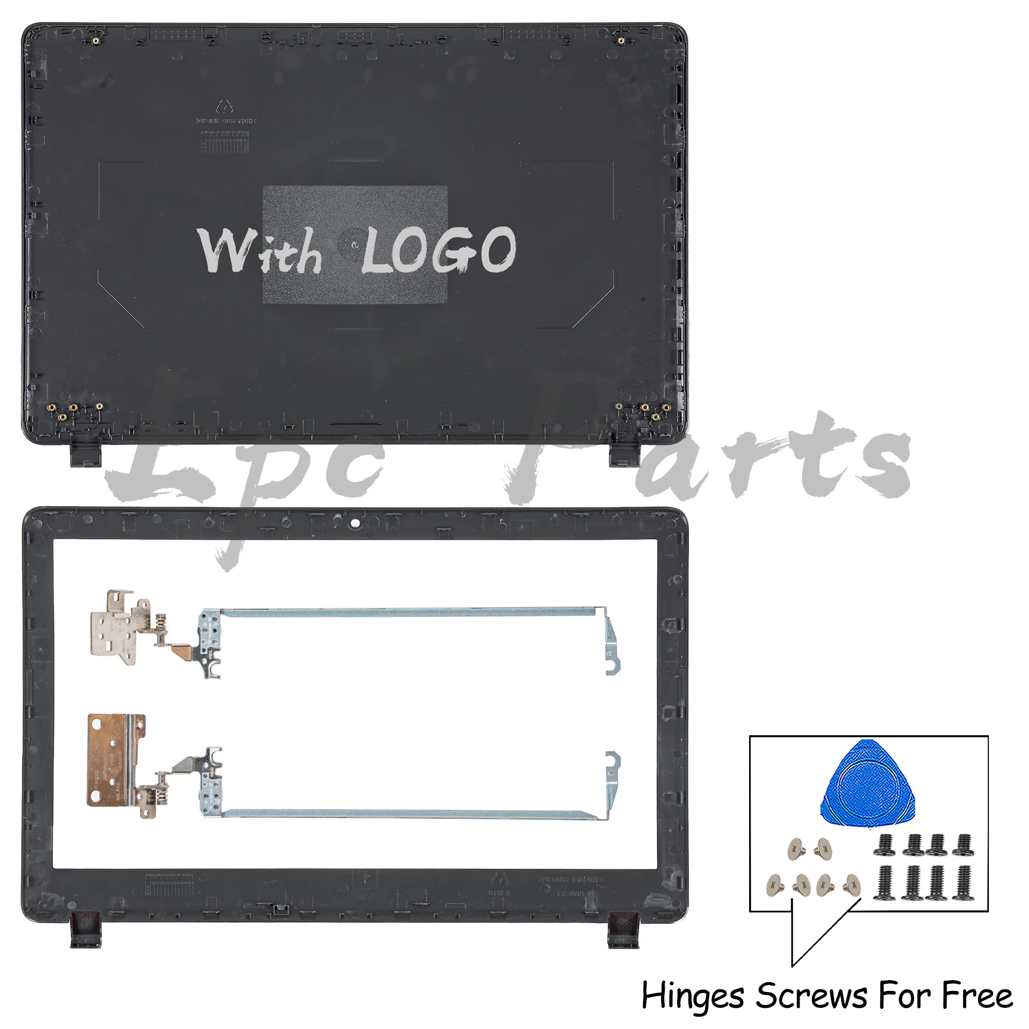 

Epc Parts For Aspire ES1-523 ES1-572 ES1-533 ES1-532 Black Back Cover Bezel Hinges Case Repair 15.6inch