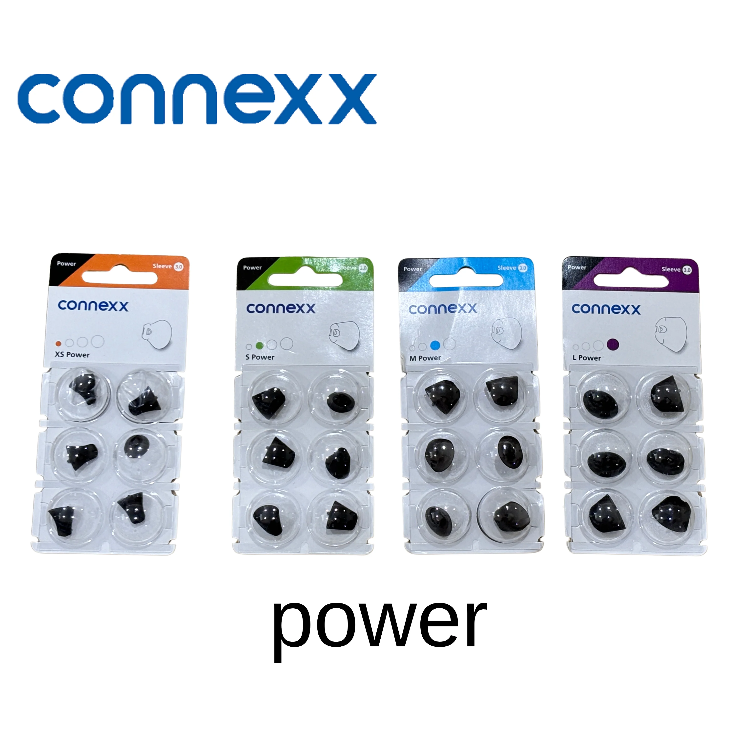 Connexx 3.0 Hearing Aid Domes | Vented, Power & Closed | Breathable Comfort for Superior Audio Clarity
