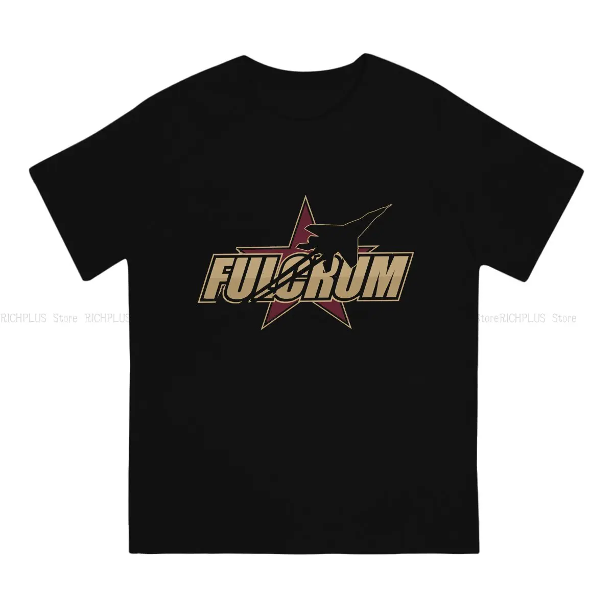 Mig-29 Fulcrum Star Unique TShirt Russian USSR CCCP Leisure Polyester T Shirt Newest Stuff For Adult