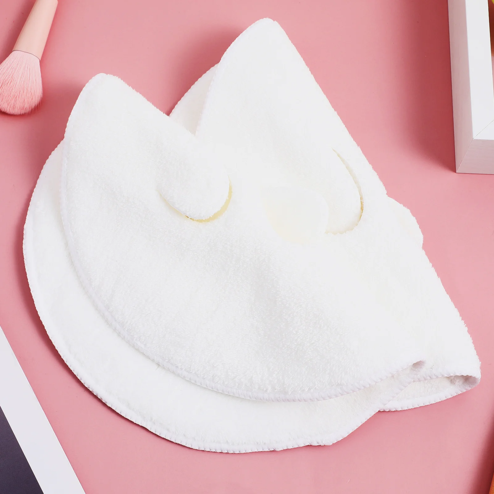 

2Pcs Hot Compress Towel Reusable Face Mask Skincare Tool Spa Towel Facial Compress Coral Fleece Premium Material