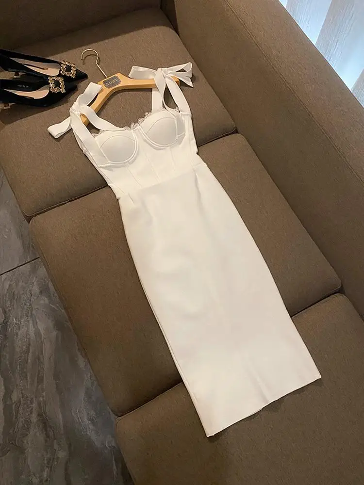 White Lace Trim Fib… - image