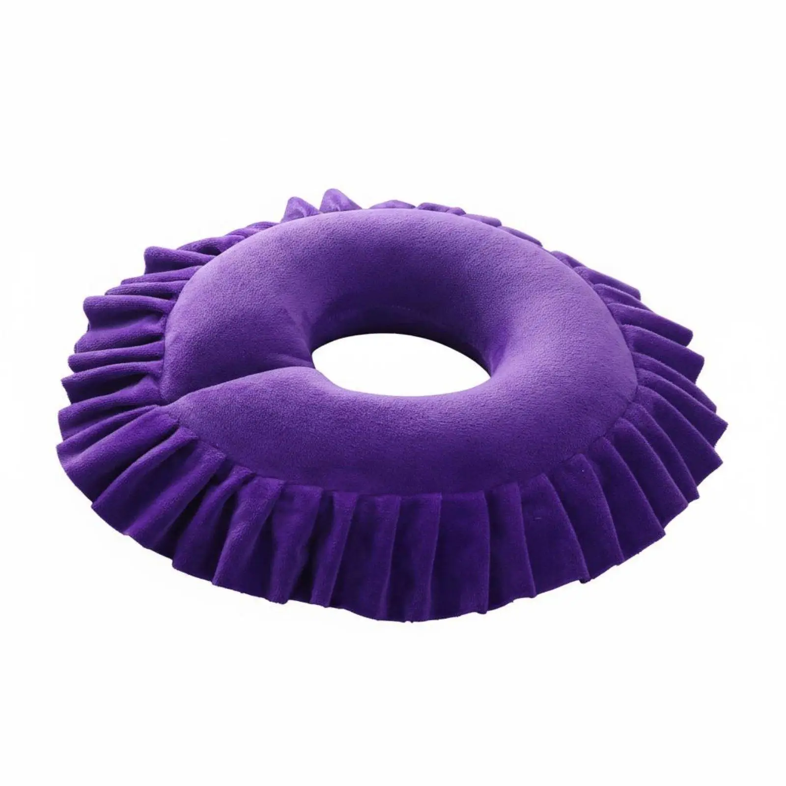 Washable Massage Table Face Pillow with Crystal Velvet Cover for Salon Spa Beauty Treatment Support
