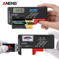 Battery Tester ANENG BT-168/ BT-168D Digital Capacity Checkered Charge Indicador de Bateria Diy Electronic Test Equipment Tools