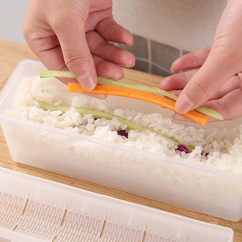 Portable Japanese Roll Sushi Maker Rice Mold Kitchen Tools Sushi Maker Baking Sushi Maker Rice Roll Mold Tools Sushi Accessories