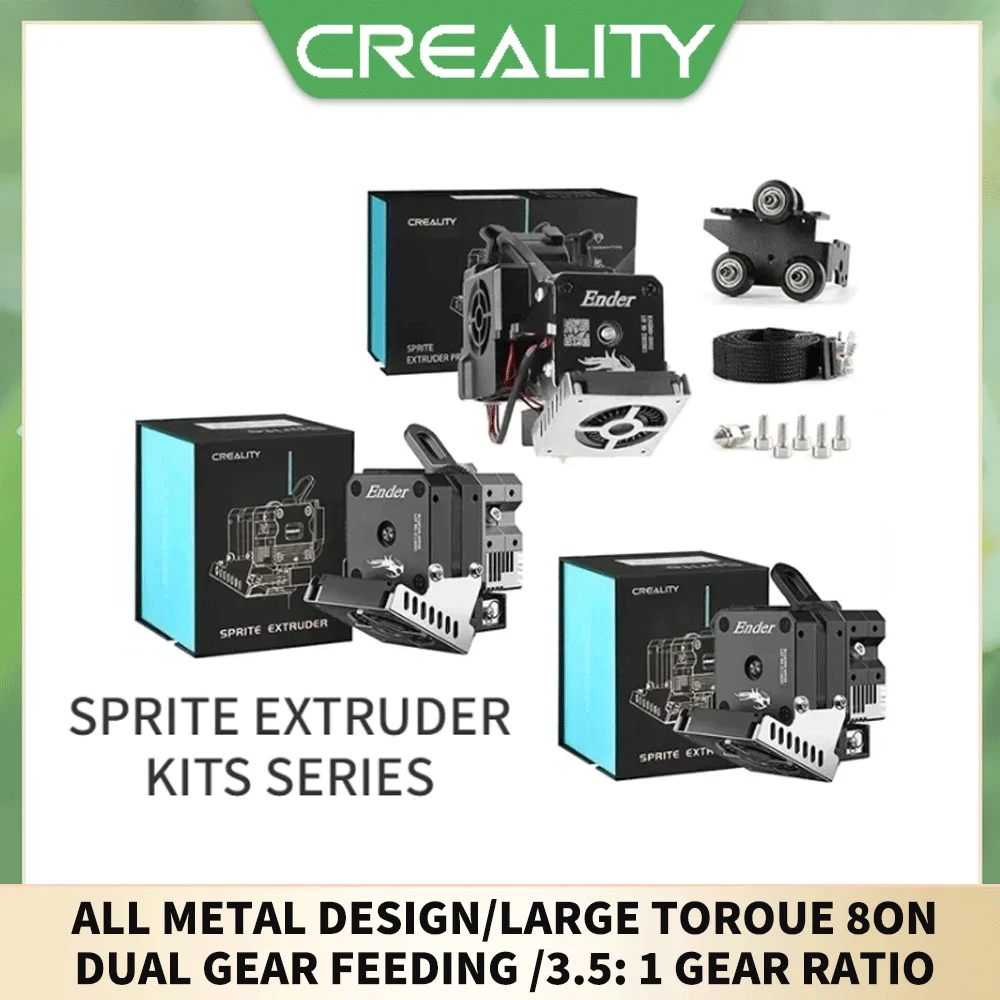

Creality Sprite Extruder Pro Kit with 80N Stepper Motor for Ender 3 Ender3 v2 Ender 3 pro Ender 3 Max official 3D Printer Parts