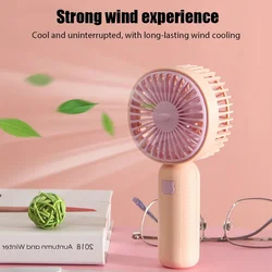 USB Mini Portable Fans Handheld  Rechargeable Fan Air Cooler Outdoor Travel Hand Fans Ventilation Fan