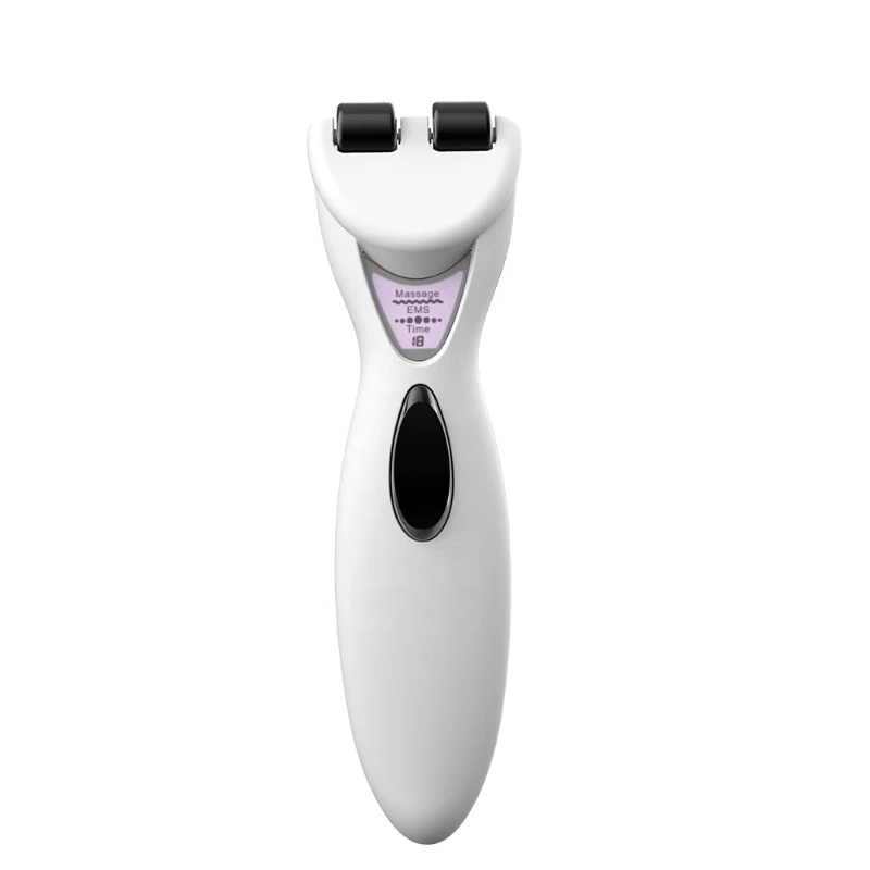 

Microcurrent Facial Toning V Line Face Lifting Skin Mesotherapy Anti Aging 3D Face Roller Massager In Face Beauty Equipment