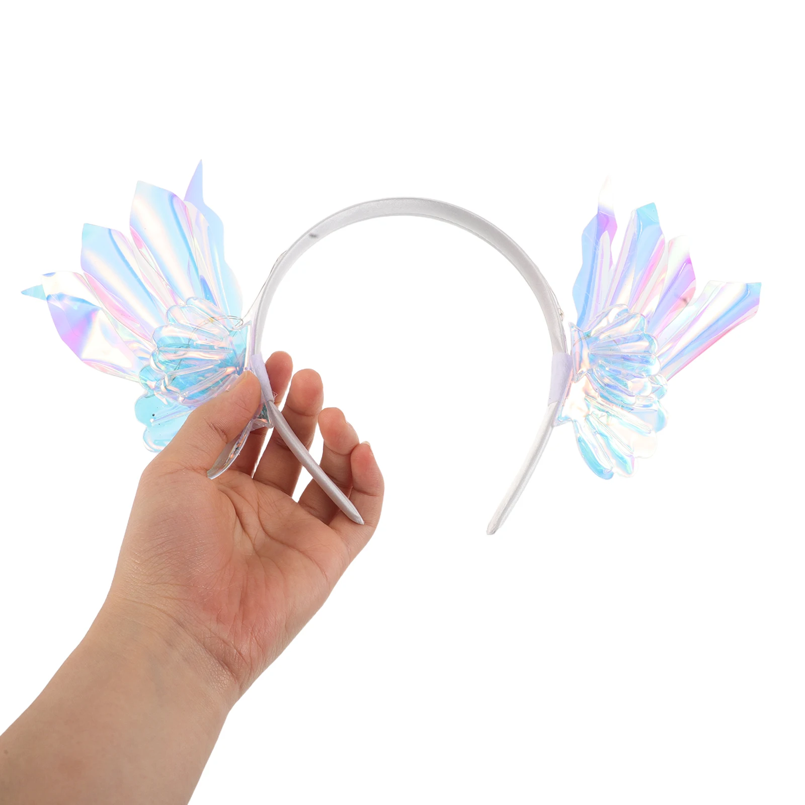 

Shell Children's Party Headwear Hair Accessories for Girls Plastic Glitter Headbands
