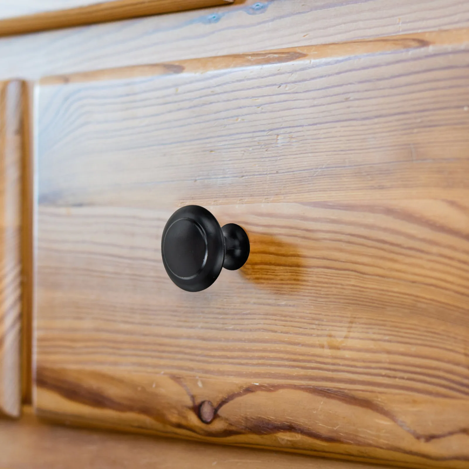 

20 set Black Round Door Knobs Durable Stainless Steel Drawer Drawer Knobs Wardrobe Cupboard Pull H les Hardware