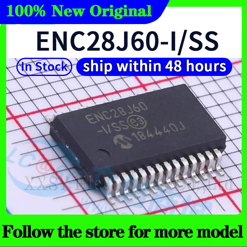 

ENC28J60-I/SS ENC28J60 В наличии, новый оригинал