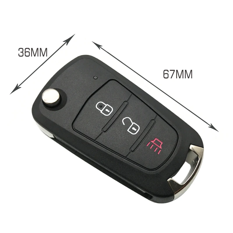 3 Buttons Remote Key Shell for GREAT WALL GWM WINGLE 5 WINGLE 6 STEED HAVAL H1 H3 H5 C30 C50 Car Flip Folding key Case Fob