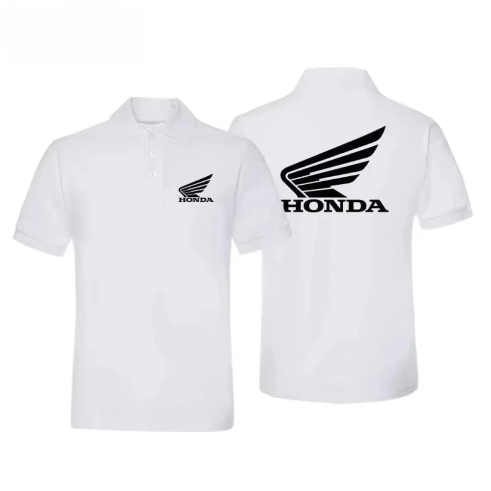 

Honda 2026 New Hot Summer Honda Men's and Women's POLO Shirts Gold Wing Lapel T-Shirt Racing Motorcycle Spring and Autumn Top