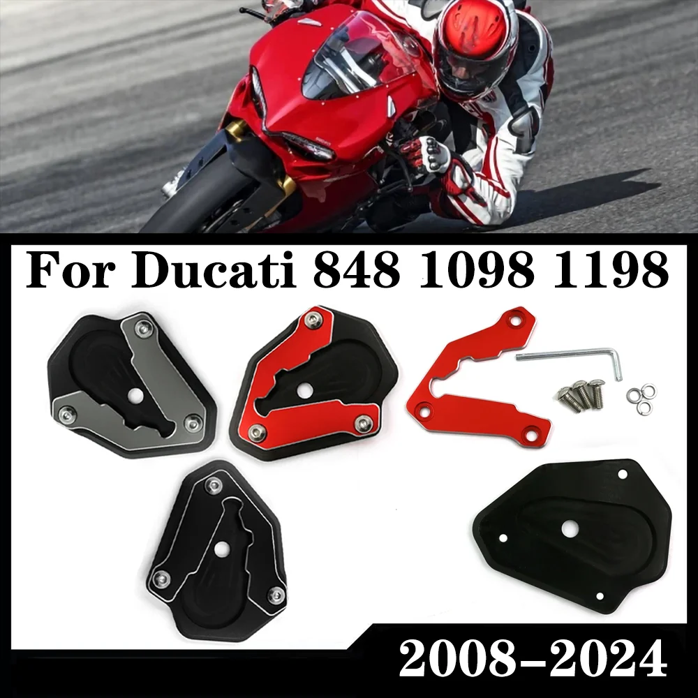 

Motorcycle Kickstand Foot Side Stand For Ducati 848 1098 1198 All Year