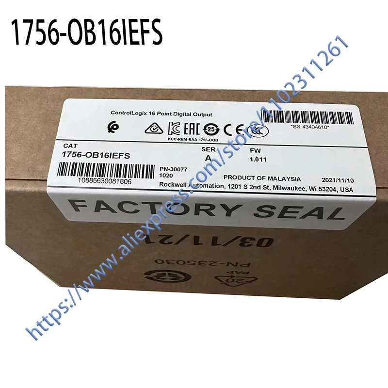 Original  NEW  Plc Controller Immediate Delivery    1756-OB16IEFS