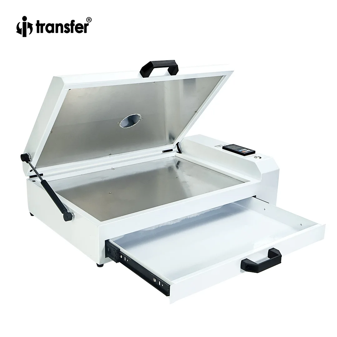 Double-sided Heating Quick Heating Oven A2/A3 + White Ink Heat Transfer with Drawer Oven No-shake Powder Process Heating Device