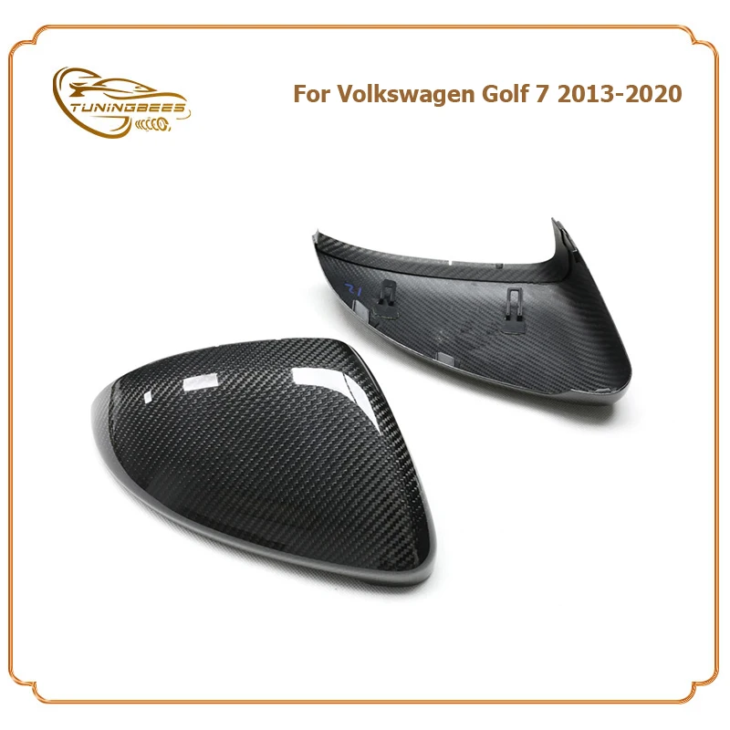 Carbon Fiber Mirror Cover For Volkswagen Golf 7 MK7 Lamando Touran-L Sportsvan 13 14 15 16 17 18 19 20 Rearview Mirror Caps