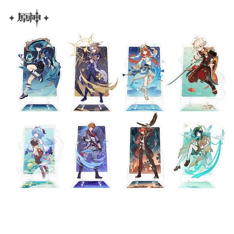 Sunsyea Genshin Impact Official Merch miHoYo Original Authentic Acrylic Phone Holder Wanderer Kazuha Albedo Nilou Anime