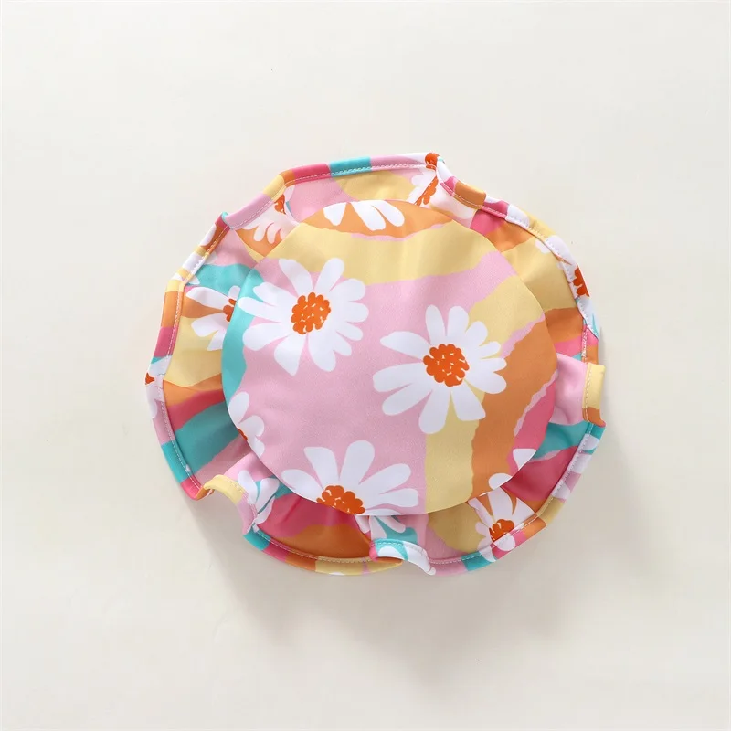 Infant Girl Swimwear, with hat 5