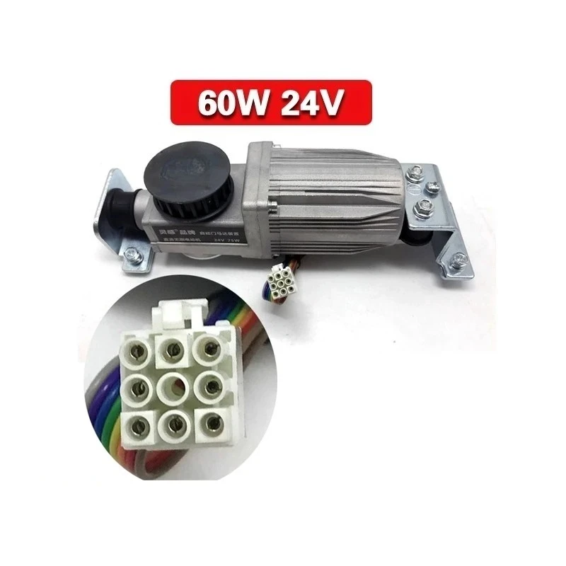 24V 60W 100W Automatic Sliding Door Motor Sensor‑Controlled Gate Opener DIY Kit With Remote Control Electric Operator For Glass - view 6