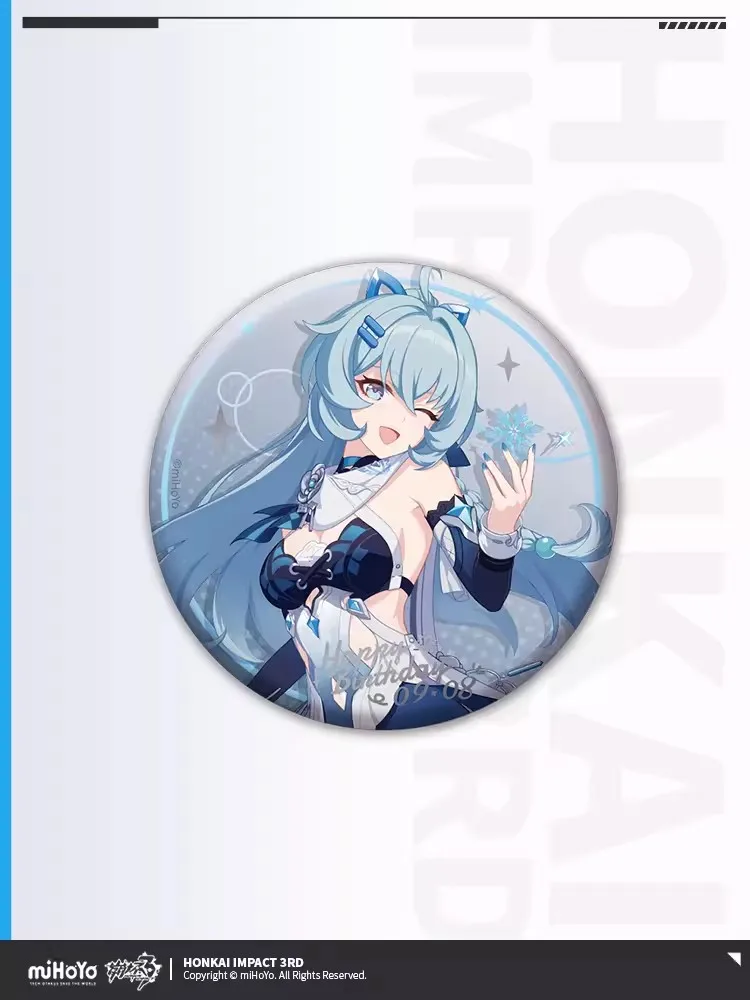 Pre Sale miHoYo Official Honkai Impact 3 ShiYuQiLuo 2023 Birthday Commemorative Gift Box TangLuXingShuang Badge LiPai Pendant