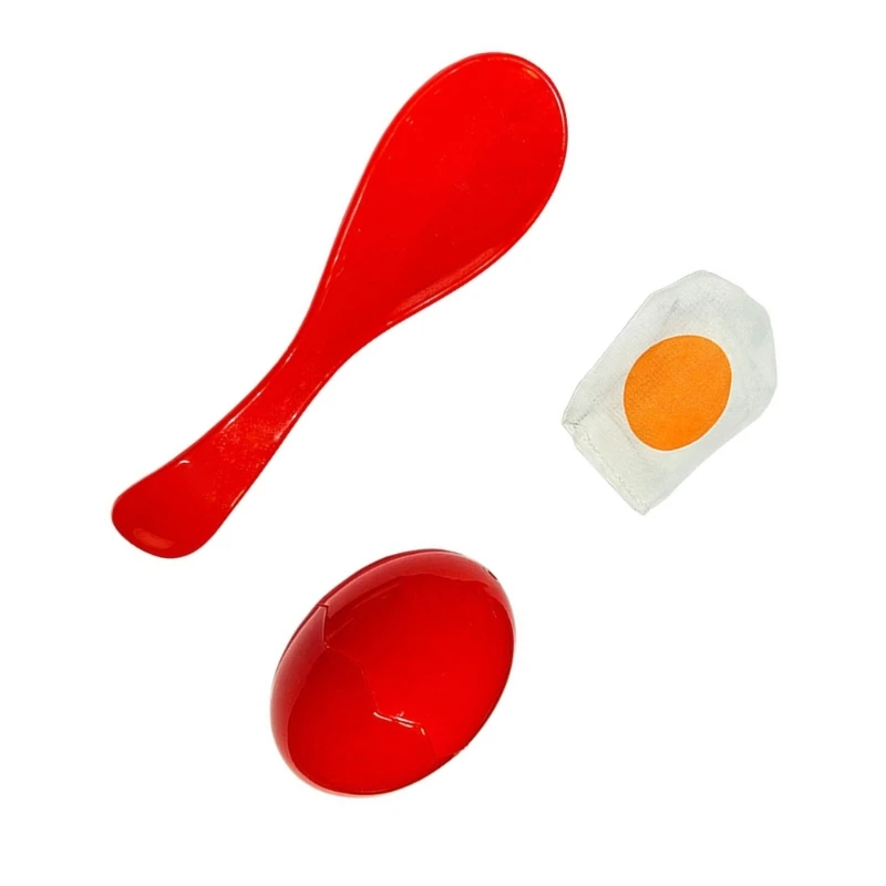 مجموعة ألعاب ملعقة البيض الممتعة نشاط التنسيق التعليمي للأعمار من 3 سنوات فما فوق 15UB #4