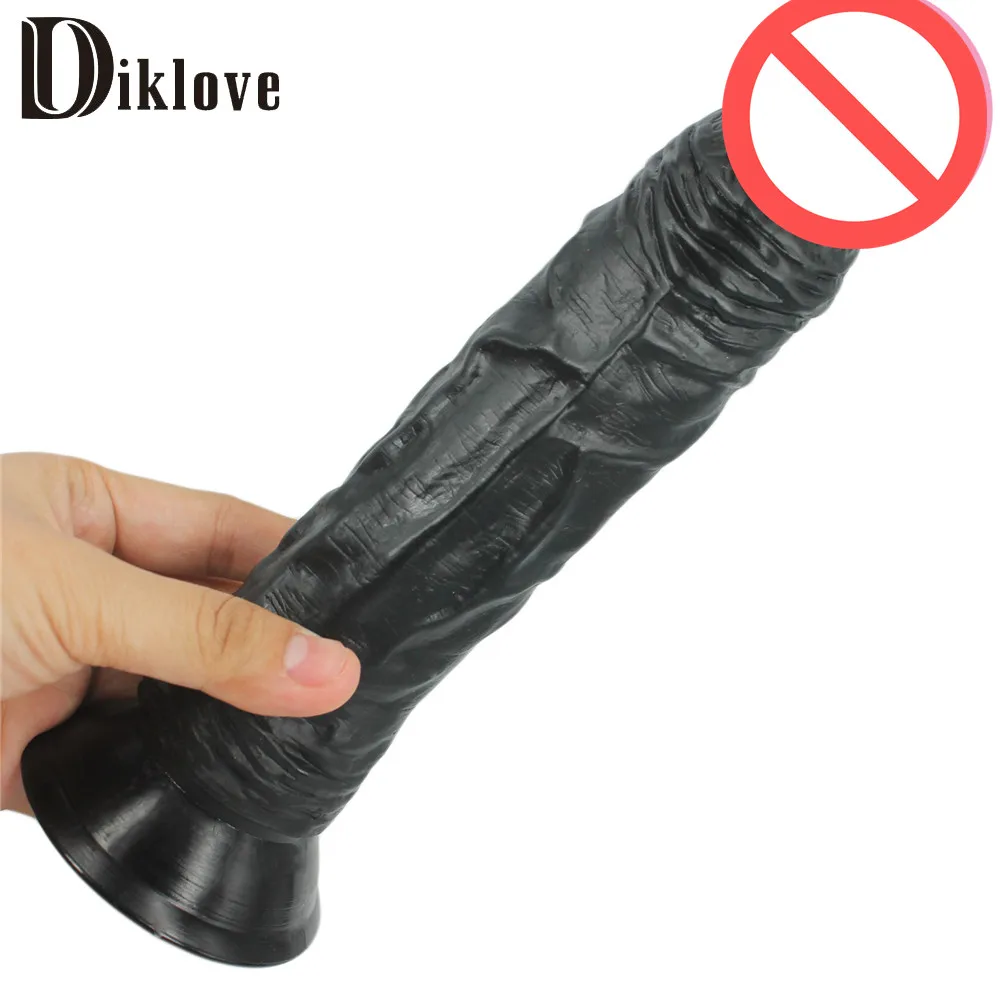 8.9 inch 5 colors 23 cm huge dildo realistic dildos for women Sex toys for woman fake penis artificial rubber penis with sucker