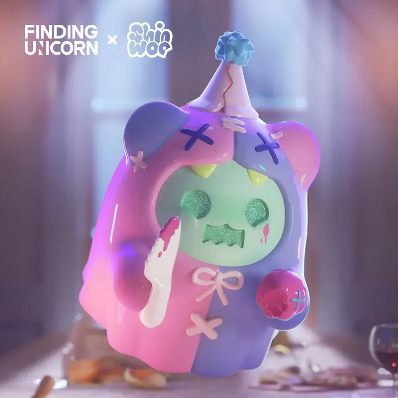 Buscando unicornio ShinWoo, caja ciega de la serie Alone para cumpleaños, Caja misteriosa, Caixa Sorpresa, figuras de Anime para niñas, modelo bonito, regalo de cumpleaños