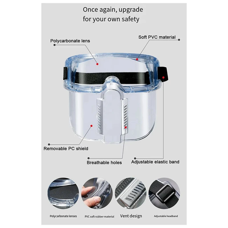 Máscara protetora facial protegida ergonômica multiuso para trabalho polonês soldagem poeira óleo resistente a respingos máscara facial completa