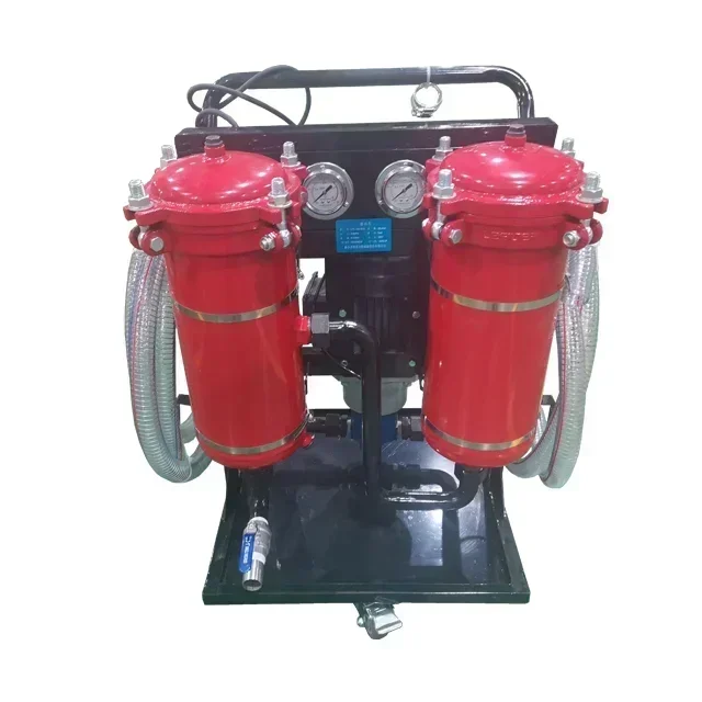 

Movable Oil Cleaning Filter Cart Machine - Portable Oil Purifier for Maintenance And Engineering