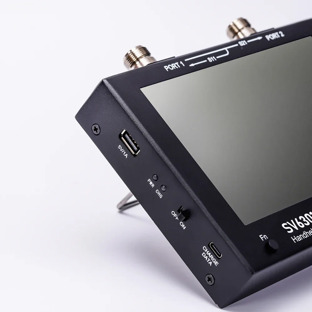 SV6301A Vector Network Analyzer 1MHz-6.3GHz 7 Inch Large Screen NanoVNA