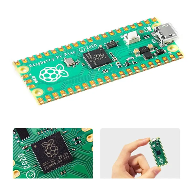 Для Raspberry Pi Pico Board RP2040 TYPE-C MICRO двухъядерный КБ ARM микрокомпьютер с низкой мощностью
