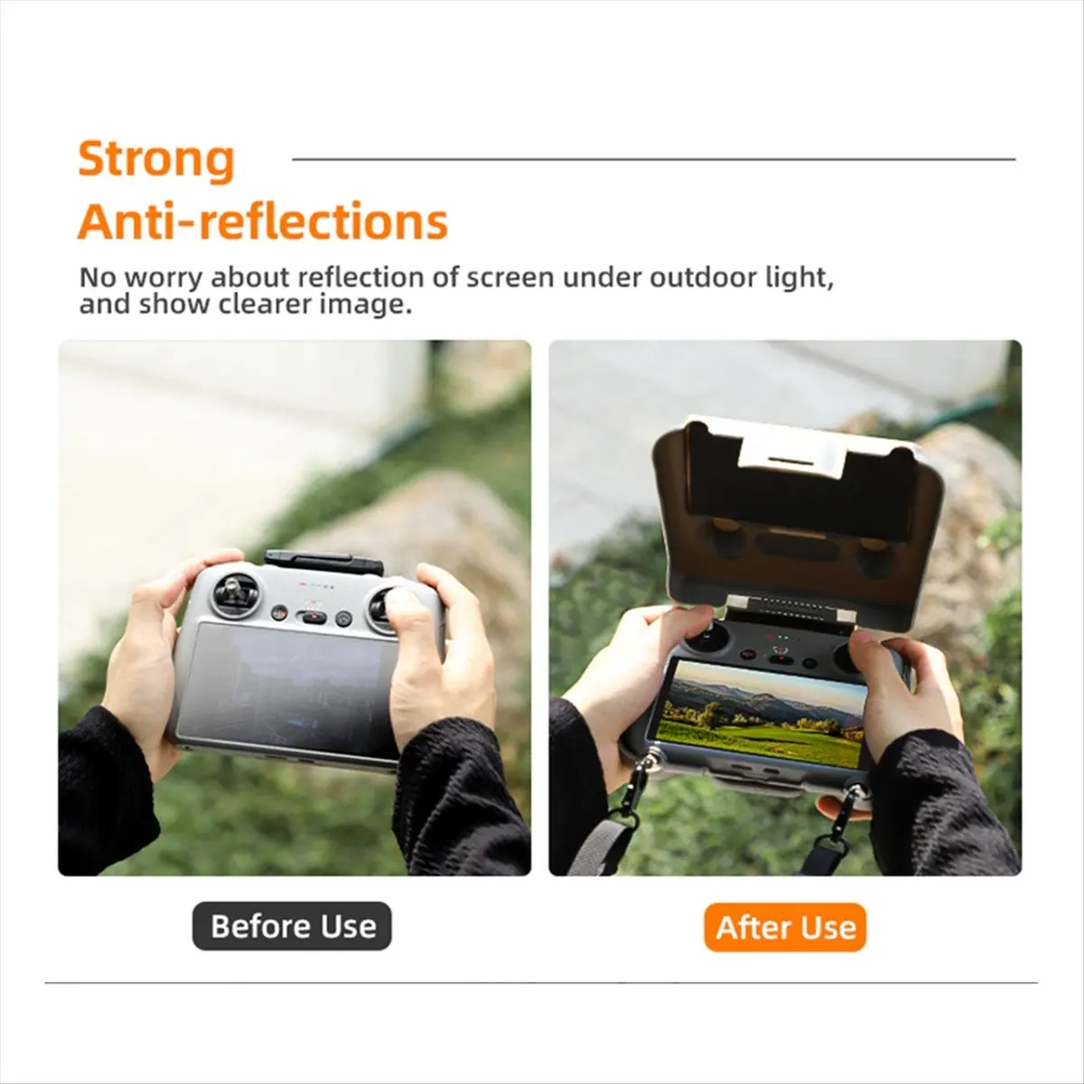 Precision Made -For Remote Control Storage Box, Light Shield Cover Protection Box