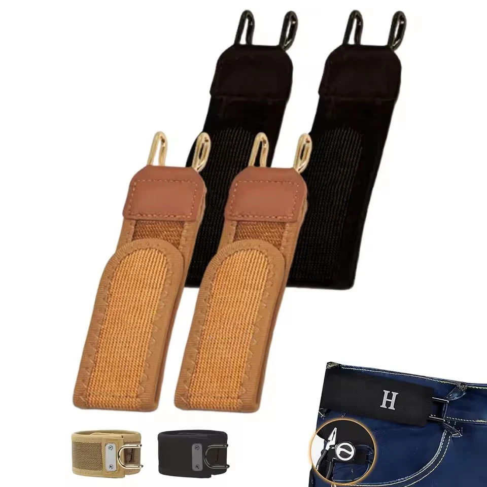 Fivela cintos de cintura livre masculino ultra-macio sem fivela cintos elásticos moda confortável elegante cinto loop fivela-livre cinto unisex