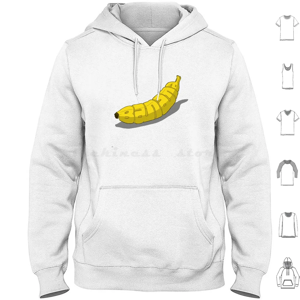 Banana Hoodies Long Sleeve Banana Cock Dick Banane