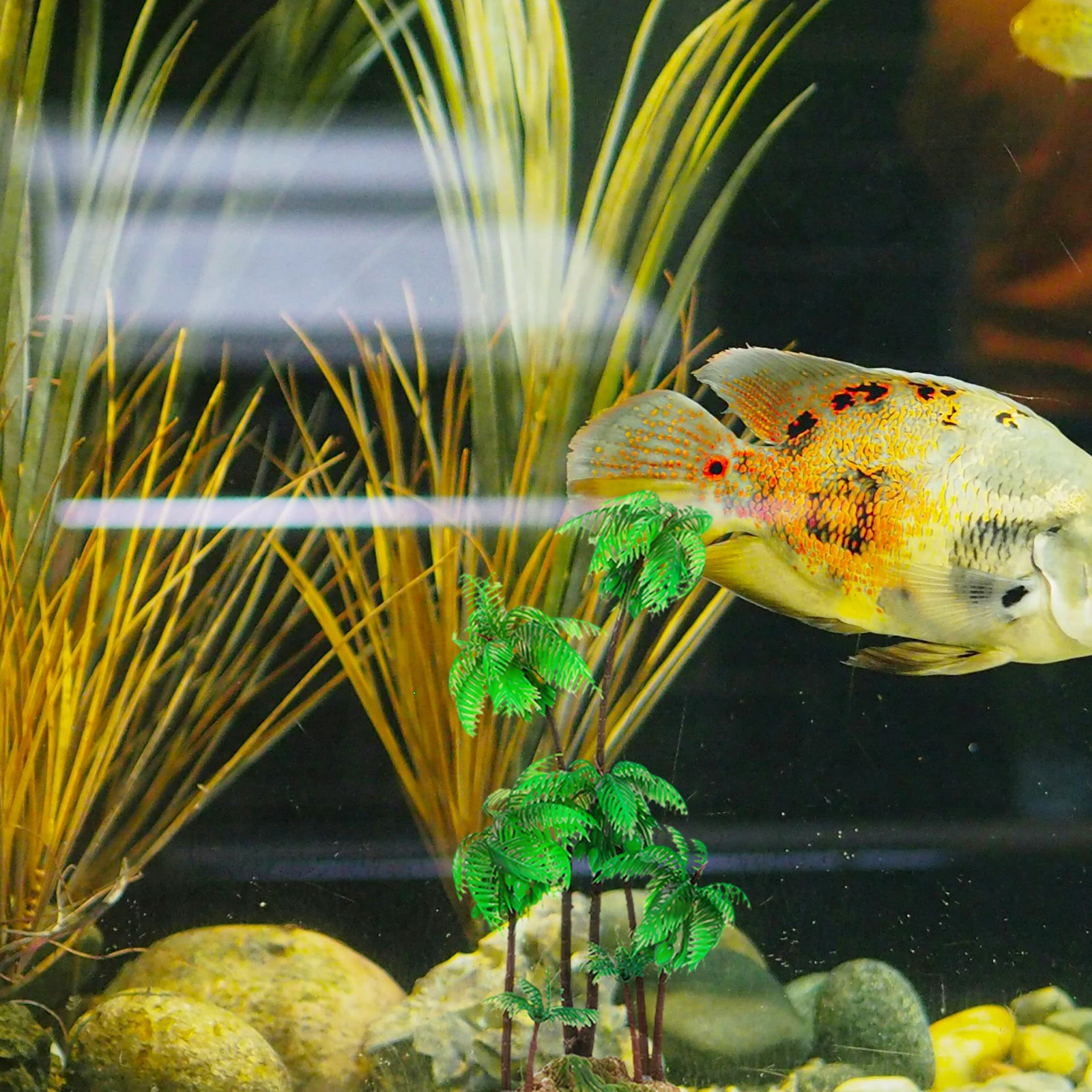 

Artificial Coconut Tree Plastic Aquarium Plant Decor For Fish Tank Landscape Micro Scenery Diy Terrarium Simulation Palm