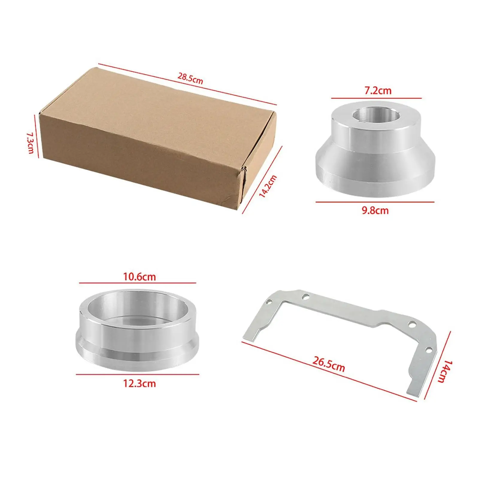 Professional Oil Pan Alignment Tool Aluminum Alloy Engine Cover Repair Kit for GM LS Series Vehicles